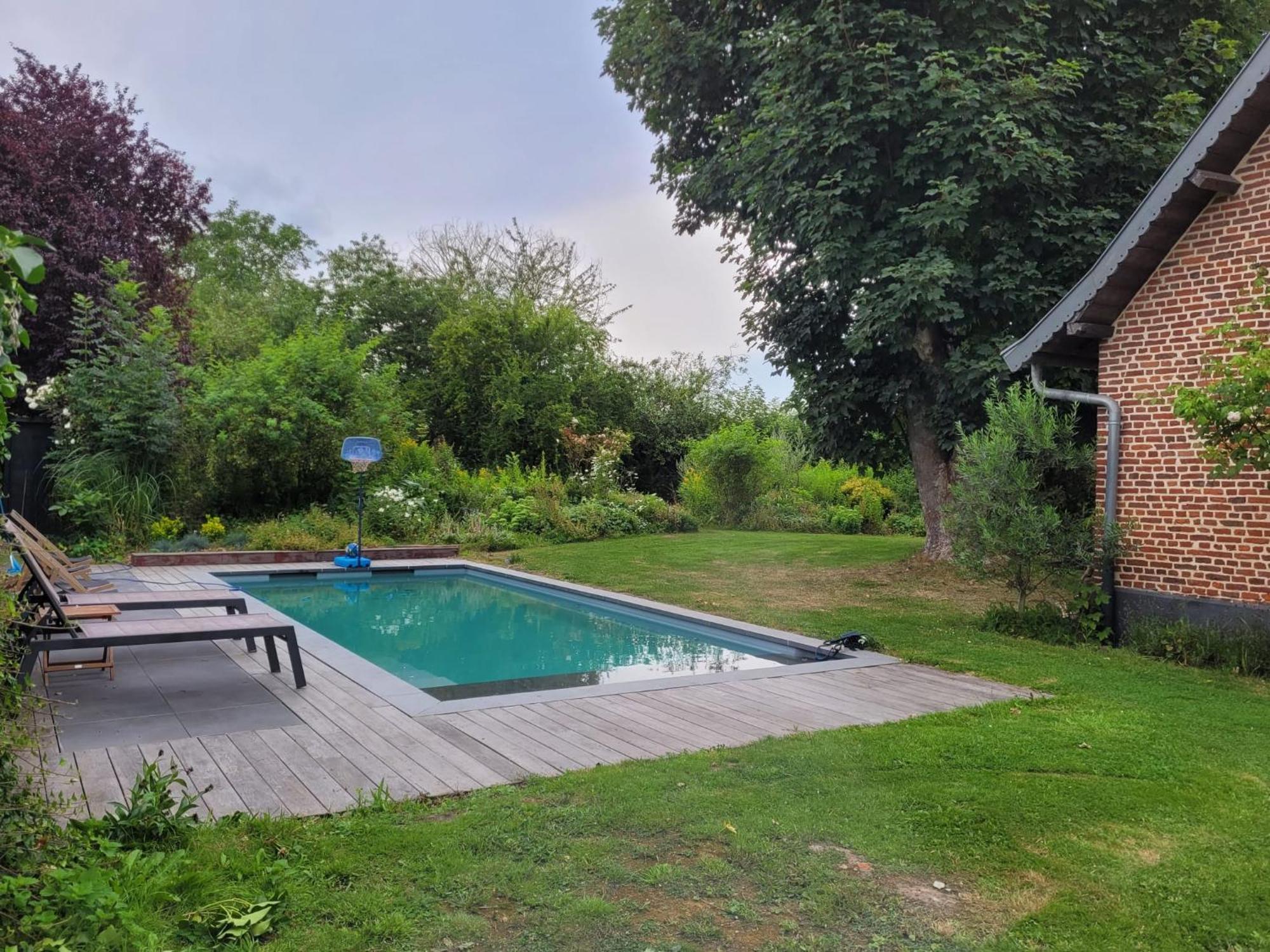 Ferme De Caractere Avec Piscine Et Cheminee Villa Sainghin-en-Mélantois Cameră foto